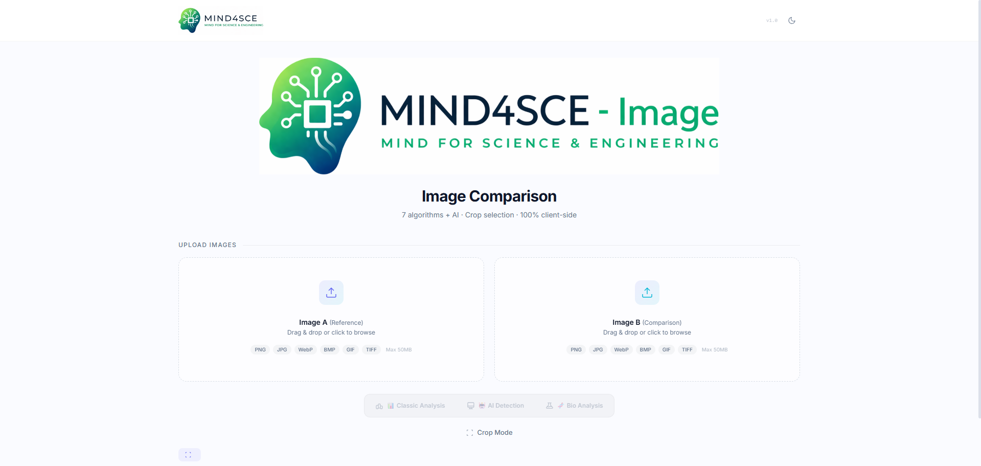 MIND4SCE — Image screenshot
